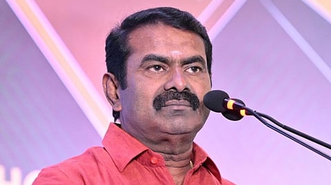 திருத்தணி பட்டாபிராமபுரம் ஏரிக்கரையில் மண் கடத்தல்: சீமான் குற்றச்சாட்டு
