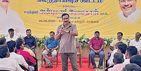 பாஜகவுடன் கூட்டணி வைக்க பேசச் சொன்னதே ராமதாஸ்தான்: அன்புமணி பகிரங்க குற்றச்சாட்டு