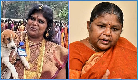 நிகிதா மற்றும் மார்க்சிஸ்ட் கம்யூனிஸ்ட் கட்சியின் முன்னாள் எம்எல்ஏ பாலபாரதி