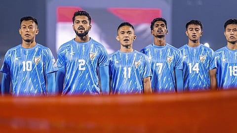 கடந்த 9 ஆண்டுகளில் இல்லாத அளவுக்கு கால்பந்து தரவரிசையில் இந்தியாவுக்கு சரிவு