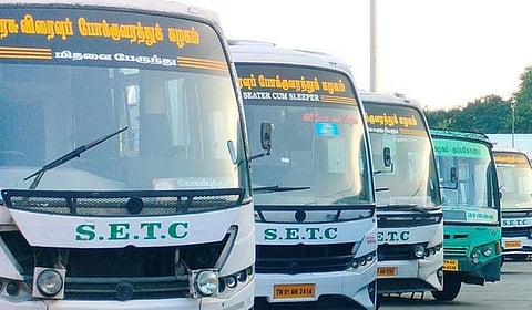 4 சுங்கச் சாவடிகளில் அரசு பேருந்துகளை அனுமதிக்க கூடாது என்ற உத்தரவு நிறுத்திவைப்பு