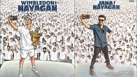 விஜய்யின் ‘ஜனநாயகன்’ போஸ்டரை ரீ-கிரியேட் செய்த விம்பிள்டன் நிர்வாகம்!