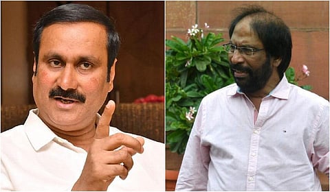 அன்புமணி ராமதாஸ், திருச்சி சிவா