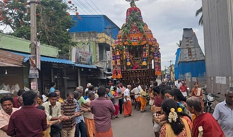 திரிபுர சுந்தரி அம்பாள் ஆடிப்பூர திருத்தேர் உற்சவம் கோலாகலம்!