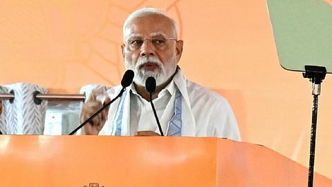 “தமிழக வளர்ச்சிக்கு உறுதிபூண்டுள்ளோம்!” - தூத்துக்குடியில் பிரதமர் மோடி பேச்சு
