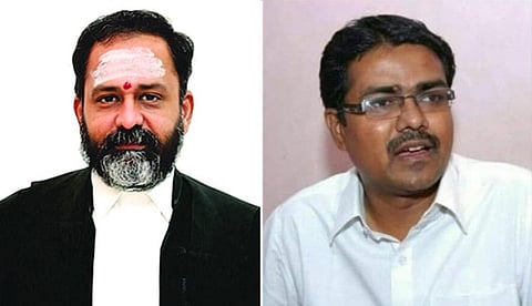 மதுரை அமர்வு நீதிபதி ஜி.ஆர்.சுவாமிநாதன் | மதுரை வழக்கறிஞர் எஸ்.வாஞ்சிநாதன் - கோப்புப் படங்கள்