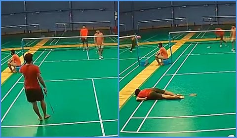 இறகு பந்து விளையாடியபோது மாரடைப்பால் இளைஞர் மரணம்