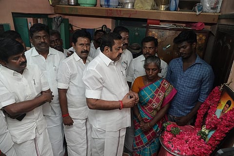 அஜித்குமார் மரணத்துக்கு திமுக அரசே முழு பொறுப்பேற்க வேண்டும்: இபிஎஸ்