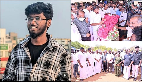 கவினின் உடலை ஐந்து நாட்களுக்குப் பிறகு பெற்றுக் கொண்ட உறவினர்கள்