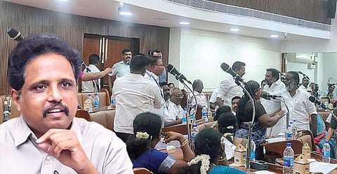 மதுரை திமுக - மார்க்சிஸ்ட் எம்பி வெங்கடேசன் மல்லுக்கட்டு!- கூட்டணிக்கு உள்ளேயே நடக்கும் தொடர் குத்துவெட்டு