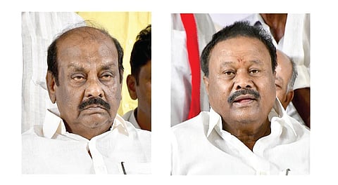 ‘விசுவநாதனும் சீனிவாசனும் வழி விடமாட்டேன்றாங்க!’ - புலம்பும் திண்டுக்கல் மாவட்ட அதிமுக நிர்வாகிகள்