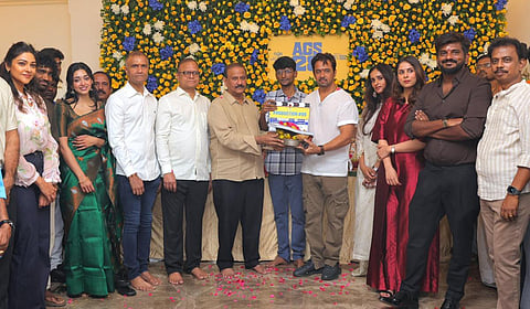 அர்ஜுனின் புதிய படம் பூஜையுடன் தொடக்கம்
