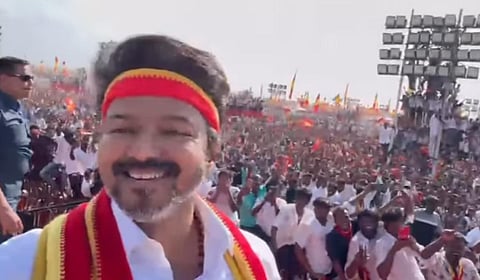 இன்ஸ்டாகிராமில் மைல்கல்லை எட்டிய விஜய்யின் செல்ஃபி வீடியோ