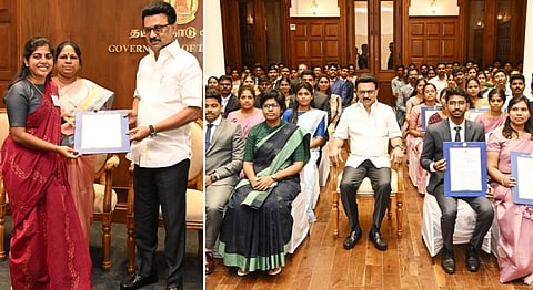 அரசுப் பணியாளர் தேர்வாணையம் மூலம் தேர்வான 89 பேருக்கு பணி ஆணைகள் வழங்கல்
