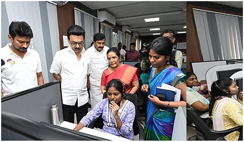 கோட்டூர்புரம் உதவி மையத்தில் முதல்வர் ஸ்டாலின் நேரில் ஆய்வு