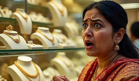புதிய உச்சம் தொட்ட தங்கம் விலை: பவுன் ரூ.77,000-ஐ நெருங்குகிறது!