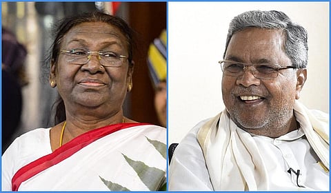 ‘கன்னடம் தெரியுமா?’ - என்ற  சித்தராமையா கேள்விக்கு முர்மு பதில்