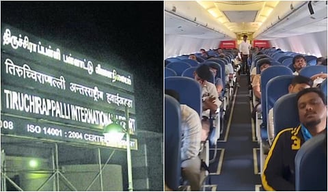 தொழில்நுட்பக் கோளாறு: திருச்சி - சார்ஜா ஏர் இந்தியா விமானம் ரத்து; பயணிகள் அவதி