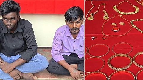 சிங்கபெருமாள் கோவில் அருகே 120 சவரன் கொள்ளை: 24 மணி நேரத்தில் இருவர் கைது; நகைகள் மீட்பு