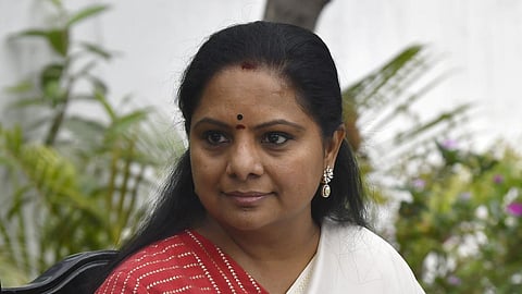 எம்எல்சி பதவியை ராஜினாமா செய்தார் கவிதா