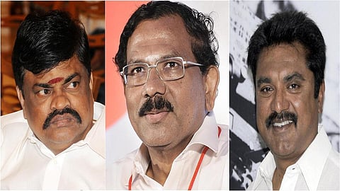 ராஜேந்திர பாலாஜி, மாஃபா பாண்டியராஜன், சரத்குமார்