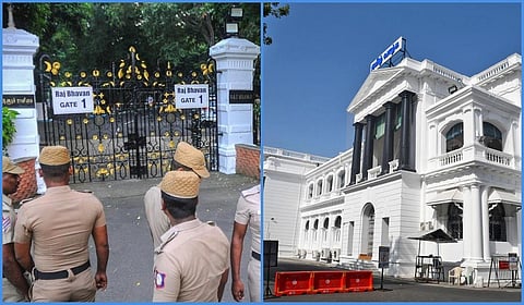 தலை​மைச் செயல​கம், ஆளுநர் மாளிகைக்கு வெடிகுண்டு மிரட்டல் விடுத்த இளைஞரிடம் போலீஸார் விசாரணை