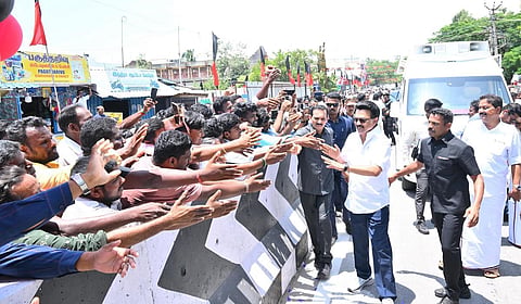 தெற்​காசி​யா​விலேயே தமிழகம் முன்​னேறிய மாநில​மாகும்: கிருஷ்ணகிரி அரசு விழா​வில் முதல்​வர் ஸ்டா​லின் உறுதி