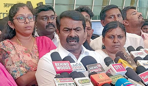சீமான் - கோப்புப் படம்