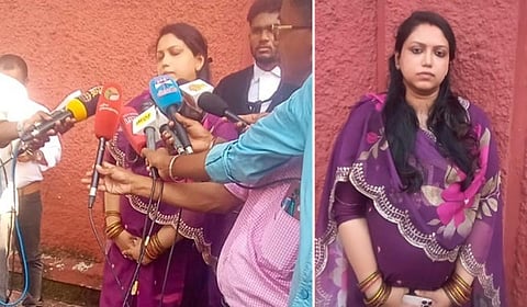 நீதிமன்றத்துக்கு வந்த ஜாய் கிரிசில்டா