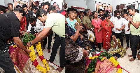 ரோபோ சங்கர் உடலுக்கு துணை முதல்வர் உதயநிதி நேரில் அஞ்சலி