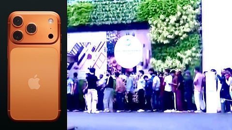 இந்தியாவில் ஐபோன் 17 சீரிஸ் போன் விற்பனை தொடக்கம்: டெல்லி, மும்பையில் குவிந்த வாடிக்கையாளர்கள்!