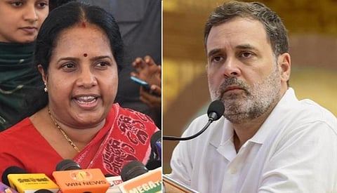 “போலி செய்திகளை மக்களிடம் சேர்க்க முயற்சி” - ராகுல் காந்தி மீது வானதி சீனிவாசன் விமர்சனம்