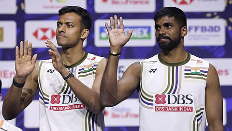 சீனா மாஸ்டர்ஸ் பாட்மிண்டன்: அரை இறுதி சுற்றில் சாட்விக் - ஷிராக் ஜோடி