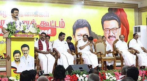 “திமுகவுக்கு இன்று தகுதியான எதிரிகள் இல்லை!” - உதயநிதி ஸ்டாலின் பேச்சு