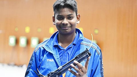 துப்பாக்கி சுடுதலில் இந்தியாவுக்கு தங்கம்