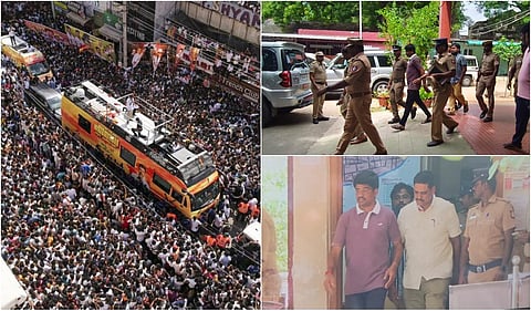 கரூர் சம்பவம்: தவெக நிர்வாகிகளுக்கு அக்.14 வரை நீதிமன்றக் காவல்
