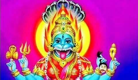 நரசிம்மதாரிணி திருக்கோலம் | நவராத்திரி வழிபாடு