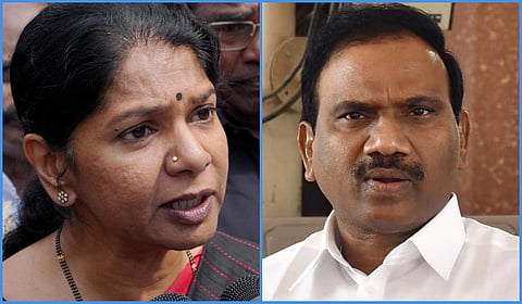 ஆறுதல்கூட கூறாமல் தப்பியோடிய தலைவரை பார்த்ததில்லை: திமுக எம்பி.க்கள் கனிமொழி, ஆ.ராசா விமர்சனம்