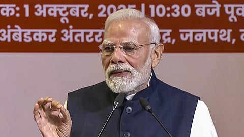 “விடுதலைக்காக ஆர்எஸ்எஸ் தலைவர்கள் சிறை சென்றனர்” - நூற்றாண்டு நிறைவு விழாவில் பிரதமர் மோடி நெகிழ்ச்சி