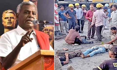 குறைவான கூலி, கடுமையான வேலை: புலம்பெயர் தொழிலாளர்கள் மீதான கொடுமைக்கு தீர்வு கோரும் சிபிஎம்