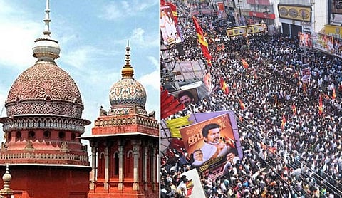 ‘கட்சியினரை கட்டுப்படுத்த தெரியாதா?’ - தவெக நாமக்கல் மாவட்ட செயலருக்கு முன்ஜாமீன் வழங்க மறுத்த ஐகோர்ட்