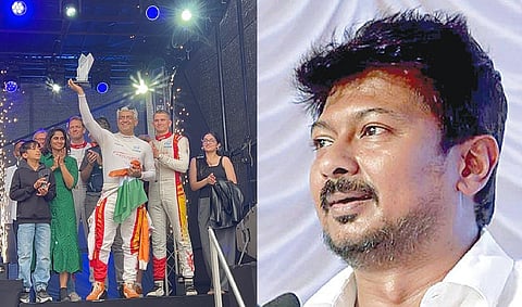 ஸ்பெயின் கார் பந்தயத்தில் 3-வது இடம்: அஜித்குமாருக்கு உதயநிதி ஸ்டாலின் பாராட்டு