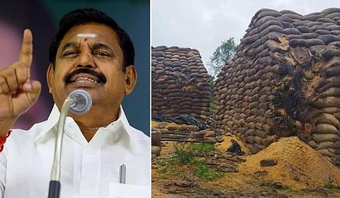 ‘போர்க்கால அடிப்படையில் விவசாயிகளிடம் நெல் கொள்முதல் செய்க’ - அரசுக்கு இபிஎஸ் வலியுறுத்தல்