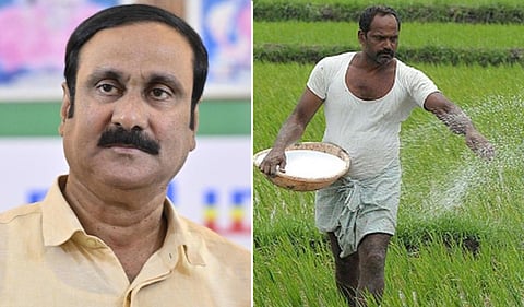 உரத்தட்டுப்பாடு ஏற்பட்டுள்ளதற்கு தமிழக அரசின் அலட்சியமே காரணம் - அன்புமணி குற்றச்சாட்டு