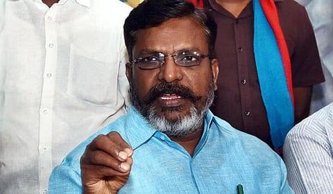சாதிப் பெயர்களை நீக்கும் அரசாணையை வரவேற்கிறோம்: முதல்வரை சந்தித்த பின் திருமாவளவன் பேட்டி