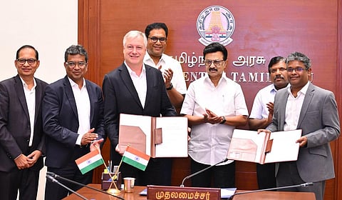 போரூரில் ரூ.2000 கோடி முதலீடு: ஹிட்டாச்சியுடன் ஒப்பந்தம் - முதல்வர் முன்னிலையில் கையெழுத்து  