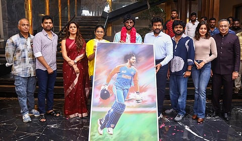 இளம் கிரிக்கெட் வீரரைப் பாராட்டிய சிரஞ்சீவி