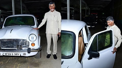 ‘இவன் என் பழைய நண்பன்’ - சந்திரபாபு நாயுடு பெருமிதம்