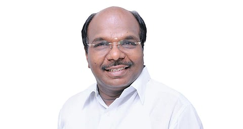 திமுக செய்தித்தொடர்பு பிரிவு செயலாளர் கான்ஸ்டன்டைன் ரவீந்திரன்
