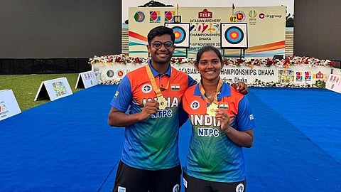 ஆசிய வில்வித்தையில் அங்கிதா, தீரஜுக்கு தங்கம்